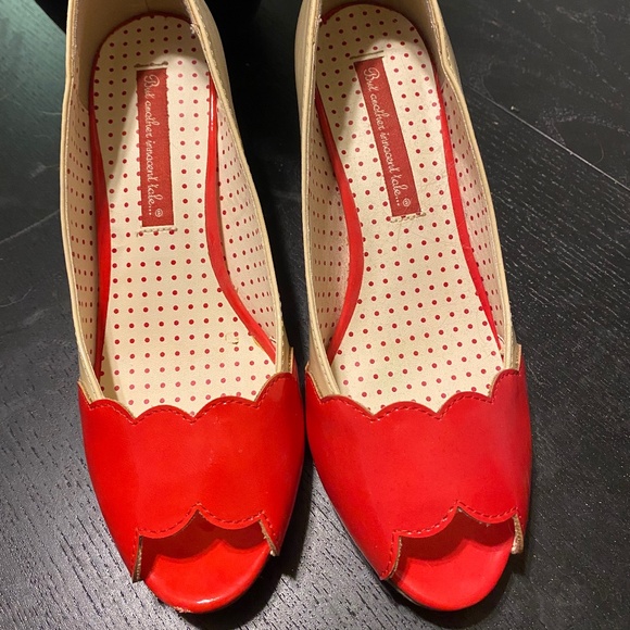 BAIT peep toe heel - 7.5 - Picture 1 of 6